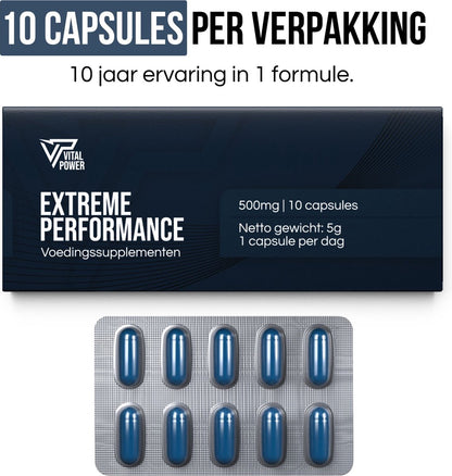 VitalPower - Erectiepillen Extra Sterk 10 Caps
